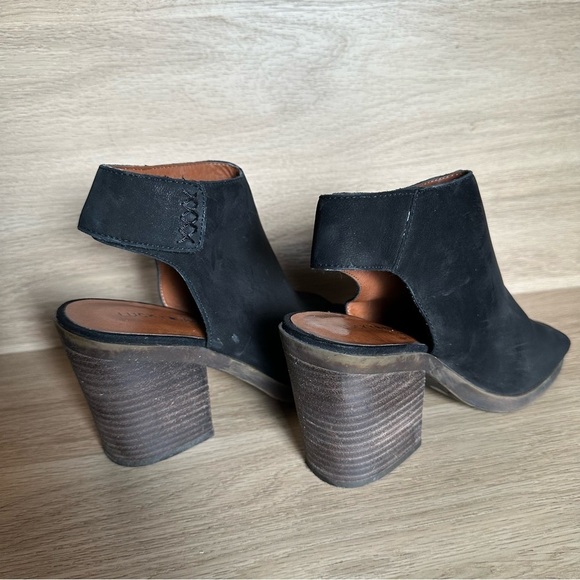 Lucky Brand Peep Toe Block Heels - Picture 2 of 5